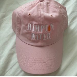 Pink Hampton Water Baseball Cap Hat with Adjustable Straps